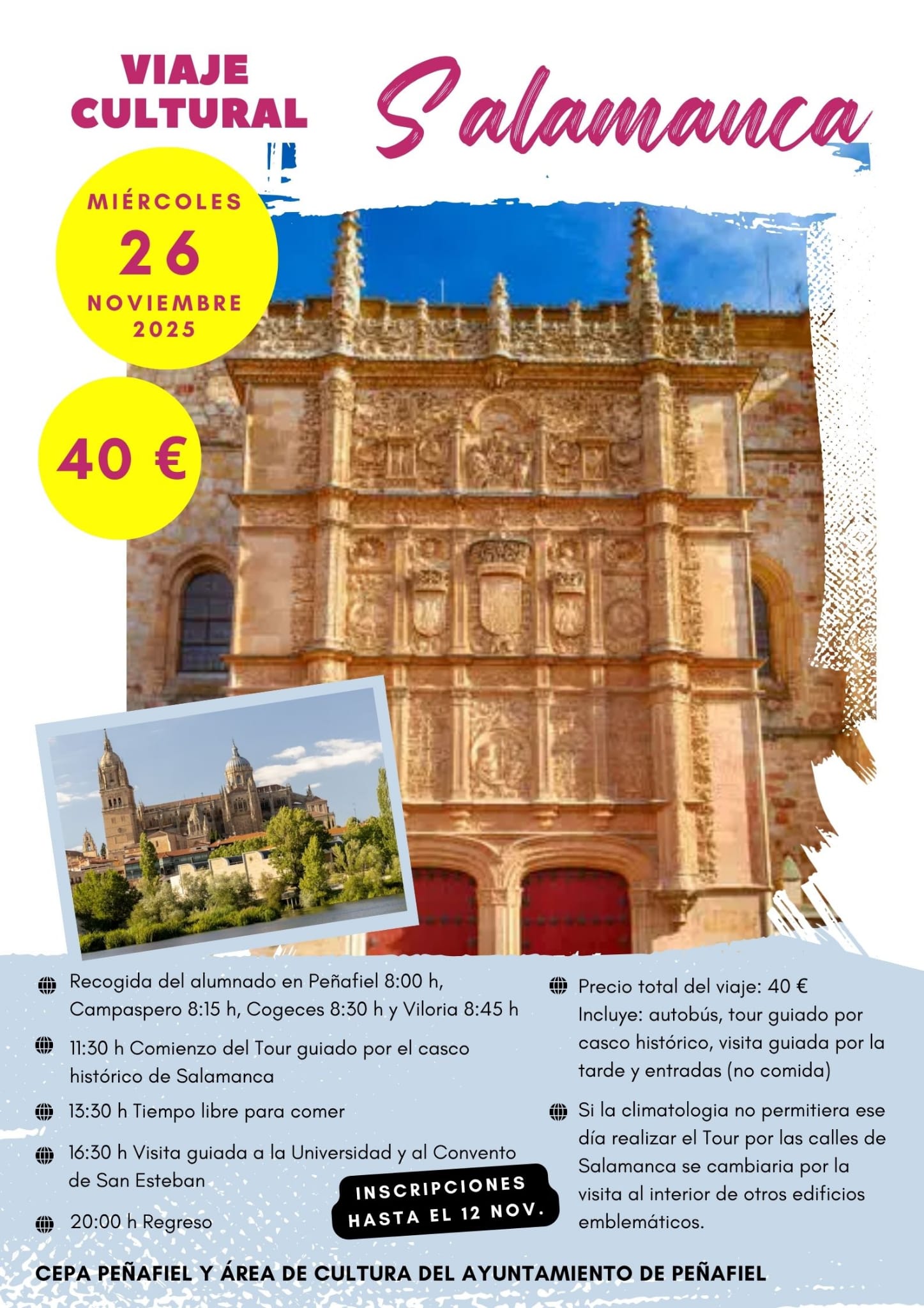 Excursión Salamanca